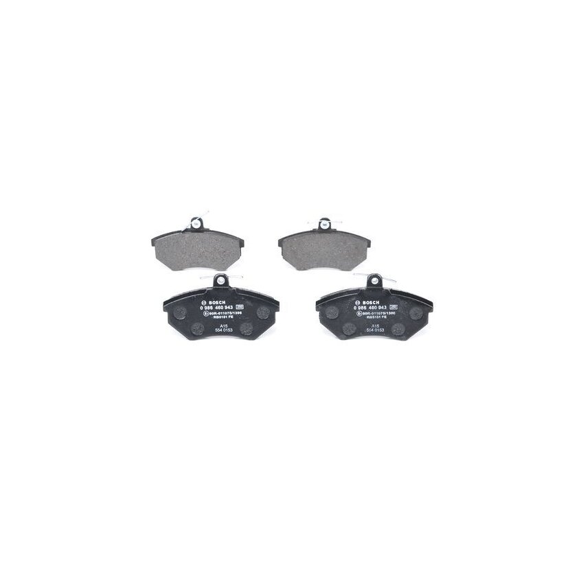 BOSCH Bremsbelagsatz, Scheibenbremse 0 986 460 943 - 0986460943 passend für 357 698 151 A