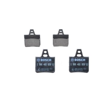 BOSCH Bremsbelagsatz, Scheibenbremse 0 986 460 958 -...