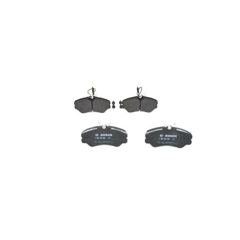 BOSCH Bremsbelagsatz, Scheibenbremse 0 986 460 998 - 0986460998 passend für 9940999