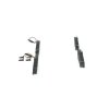 BOSCH Bremsbelagsatz, Scheibenbremse 0 986 460 998 - 0986460998 passend für 9940999