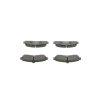 BOSCH Bremsbelagsatz, Scheibenbremse 0 986 461 122 - 0986461122 passend für 41060 1F025
