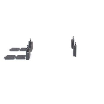 BOSCH Bremsbelagsatz, Scheibenbremse 0 986 466 302 -...