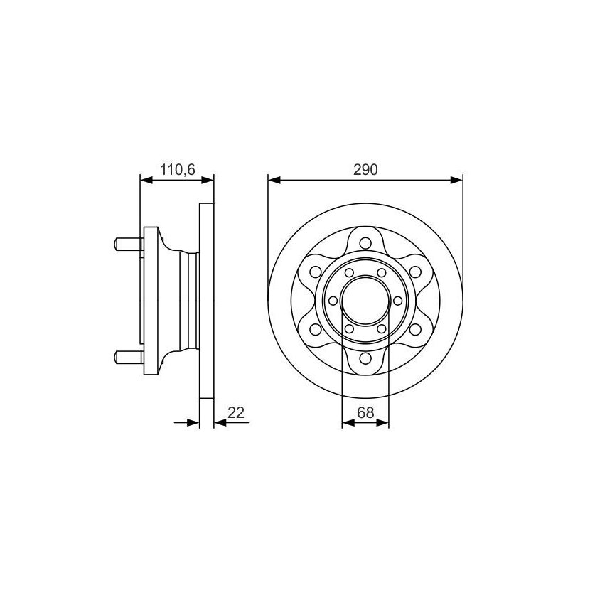 1908772 BOSCH Bremsscheibe 0 986 479 S95 - 0986479S95 für 1908772, 81,49