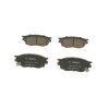 BOSCH Bremsbelagsatz, Scheibenbremse 0 986 494 078 - 0986494078 passend für GJYA3323ZA