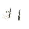 BOSCH Bremsbelagsatz, Scheibenbremse 0 986 494 192 - 0986494192 passend für 4253 67