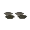 BOSCH Bremsbelagsatz, Scheibenbremse 0 986 494 564 - 0986494564 passend für 16 070 831 80