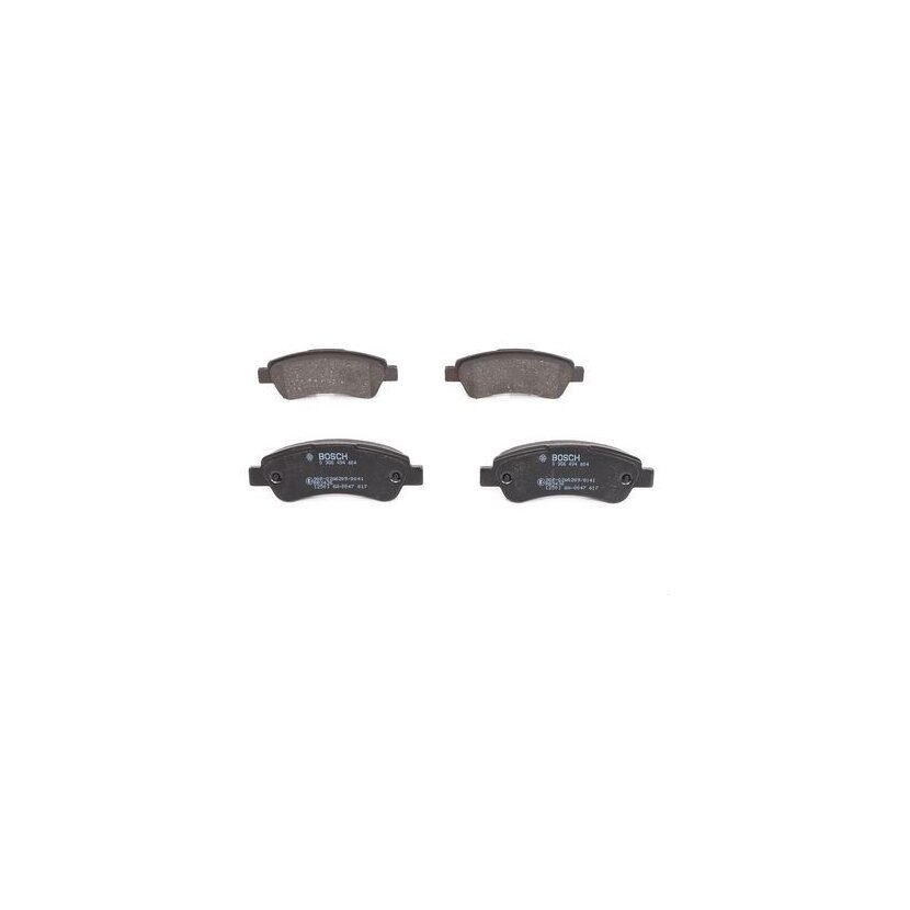 BOSCH Bremsbelagsatz, Scheibenbremse 0 986 494 604 - 0986494604 passend für 71772817