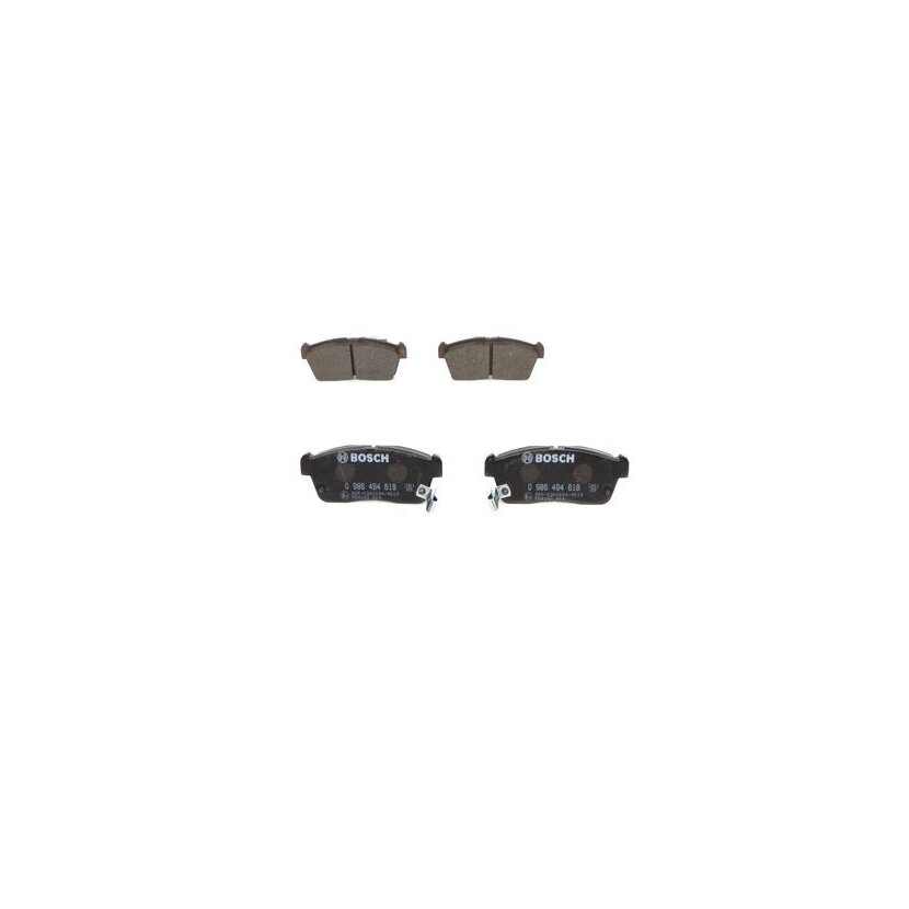 BOSCH Bremsbelagsatz, Scheibenbremse 0 986 494 618 - 0986494618 passend für AY040SU008