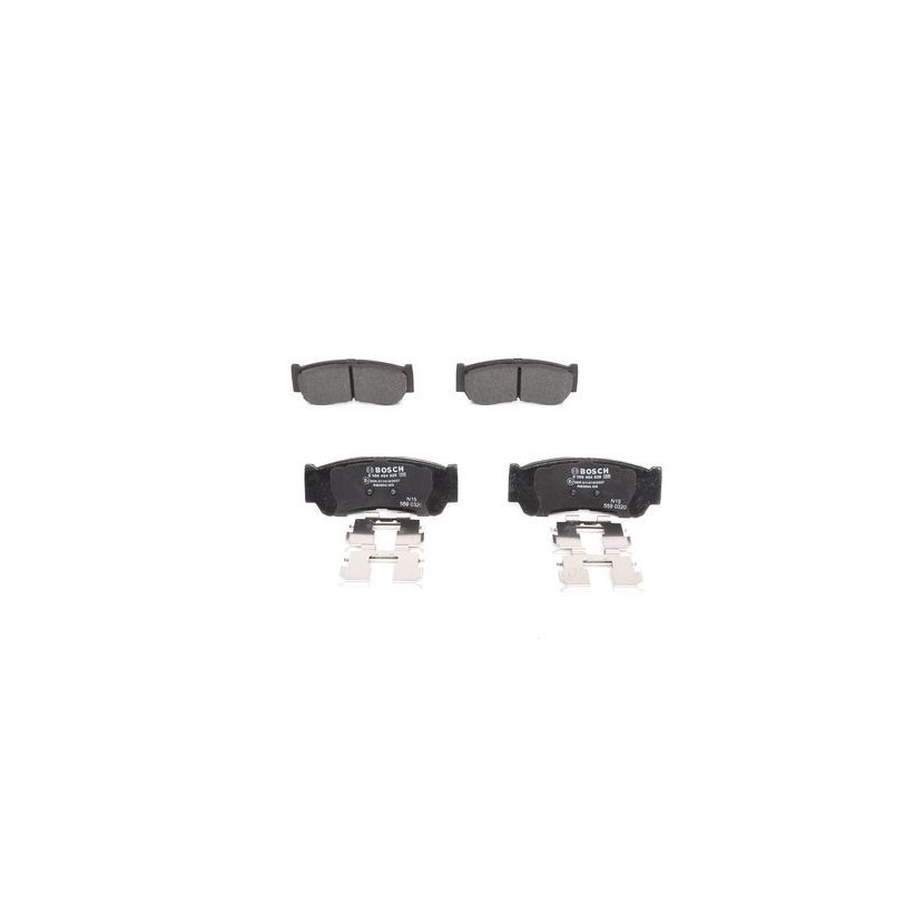 BOSCH Bremsbelagsatz, Scheibenbremse 0 986 494 628 - 0986494628 passend für 58302 2BA20