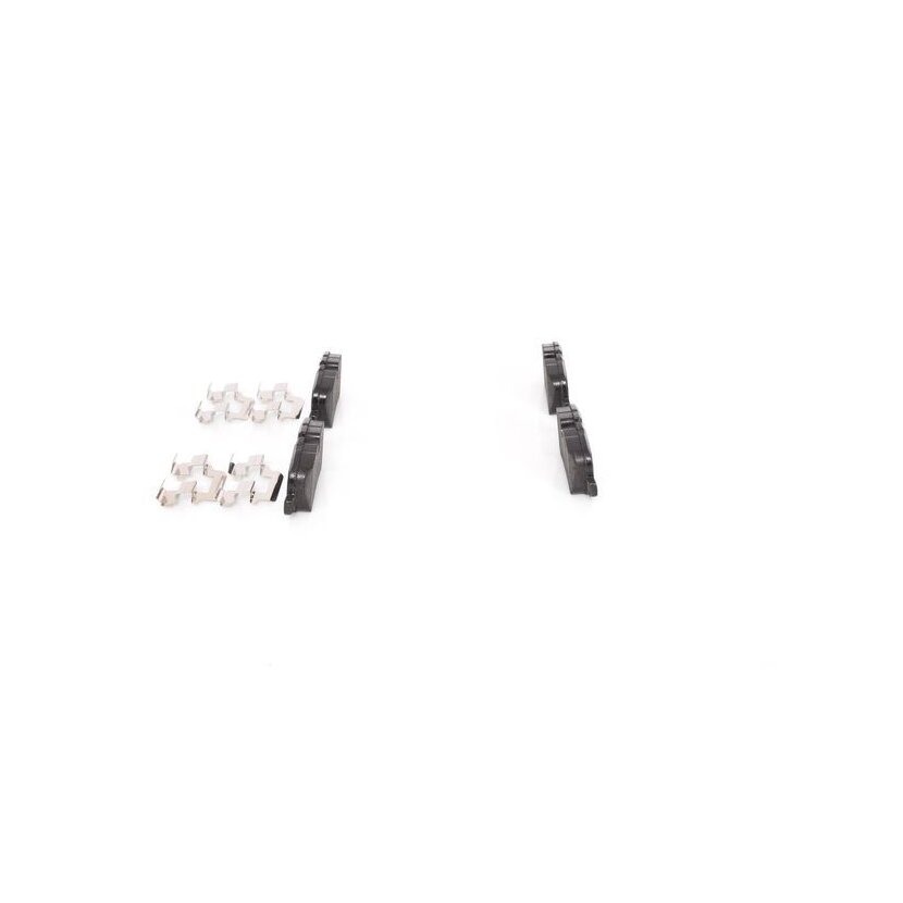 BOSCH Bremsbelagsatz, Scheibenbremse 0 986 494 636 - 0986494636 passend für LR012993