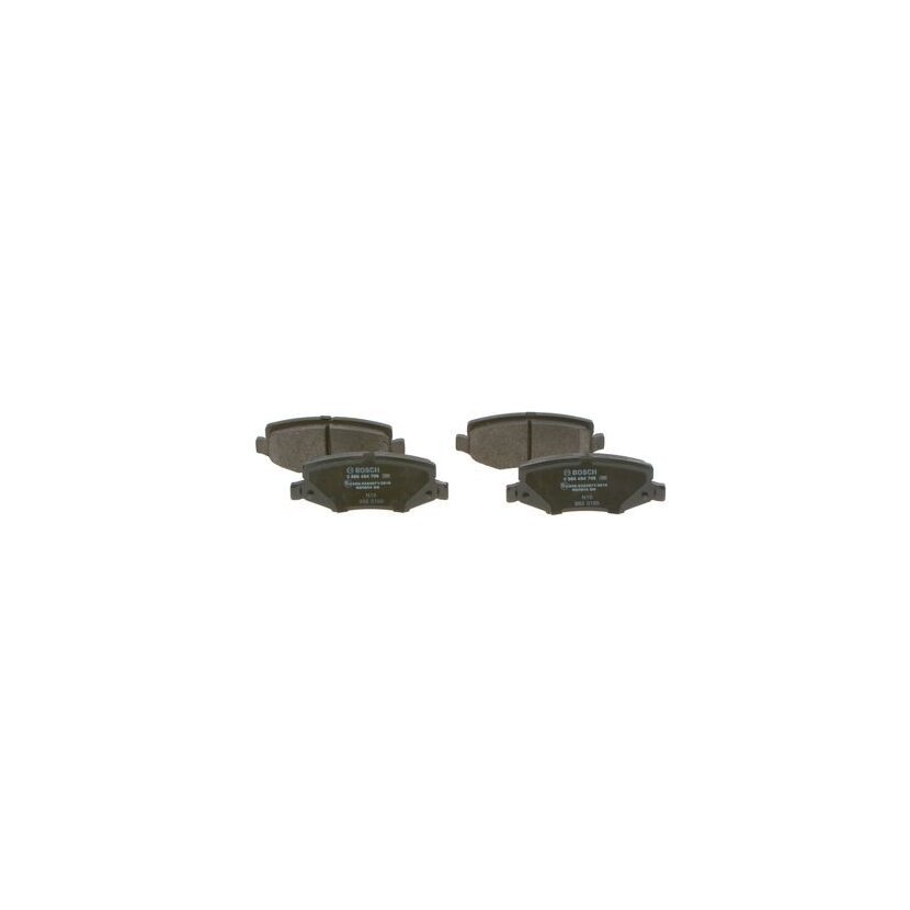 BOSCH Bremsbelagsatz, Scheibenbremse 0 986 494 706 - 0986494706 passend für 68003 776AA