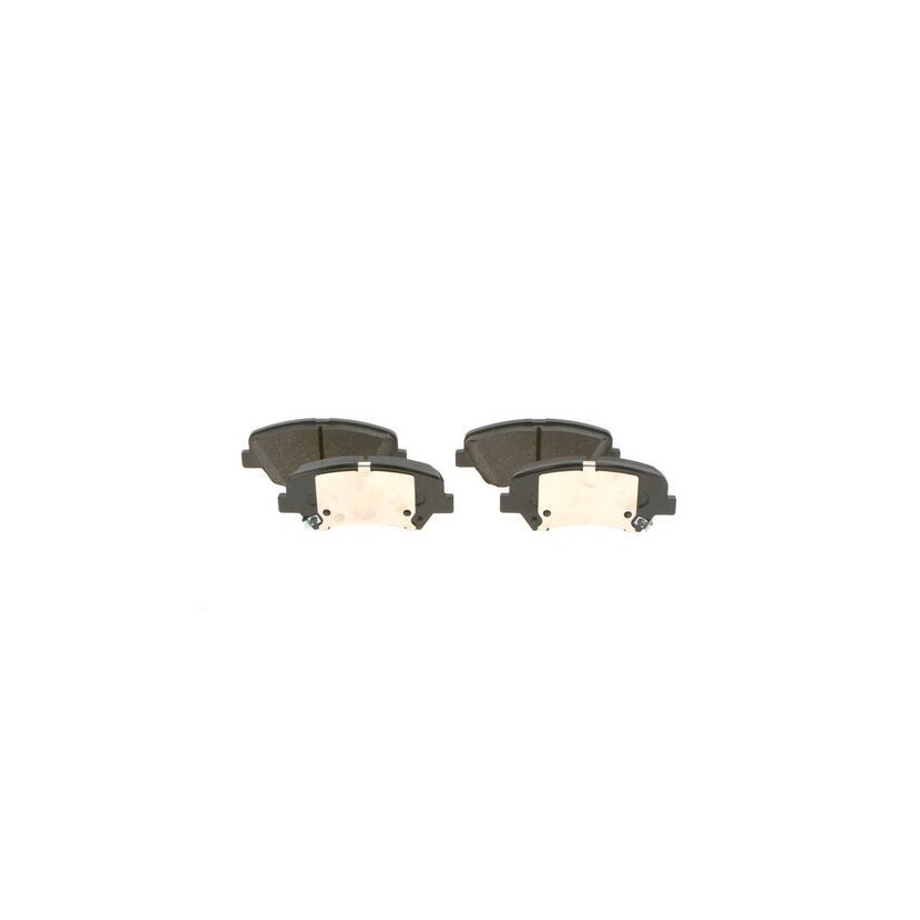 BOSCH Bremsbelagsatz, Scheibenbremse 0 986 494 712 - 0986494712 passend für 58101A6A00
