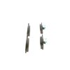 BOSCH Bremsbelagsatz, Scheibenbremse 0 986 494 824 - 0986494824 passend für 95517028