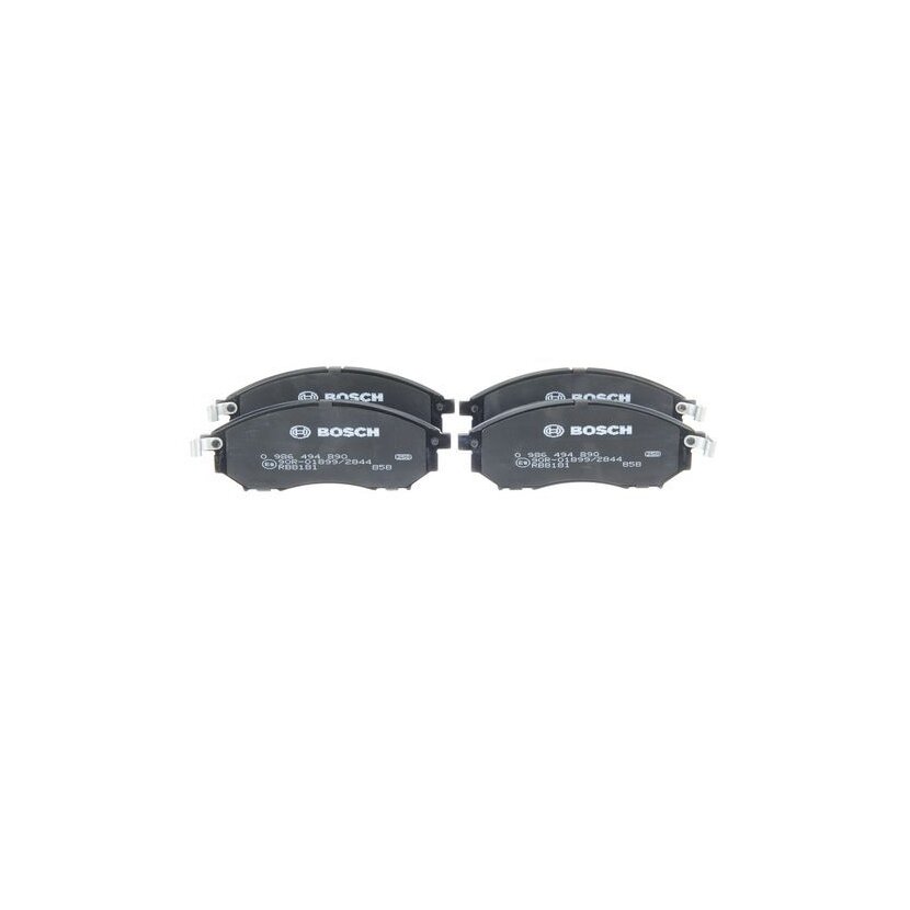 BOSCH Bremsbelagsatz, Scheibenbremse 0 986 494 890 - 0986494890 passend für MQ706233