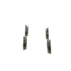 BOSCH Bremsbelagsatz, Scheibenbremse 0 986 494 924 - 0986494924 passend für 8V0 698 151 H