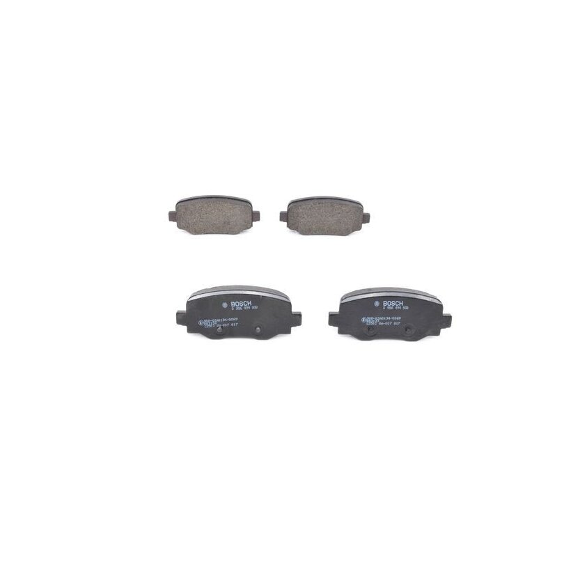 BOSCH Bremsbelagsatz, Scheibenbremse 0 986 494 930 - 0986494930 passend für 77367145