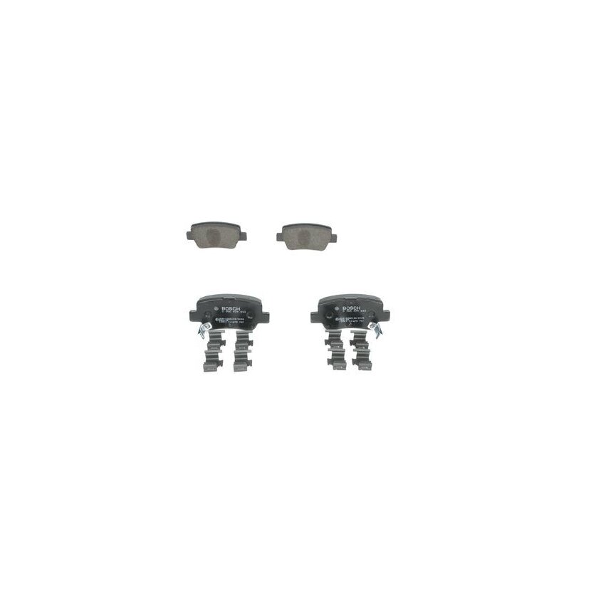 BOSCH Bremsbelagsatz, Scheibenbremse 0 986 494 933 - 0986494933 passend für 04466 05040