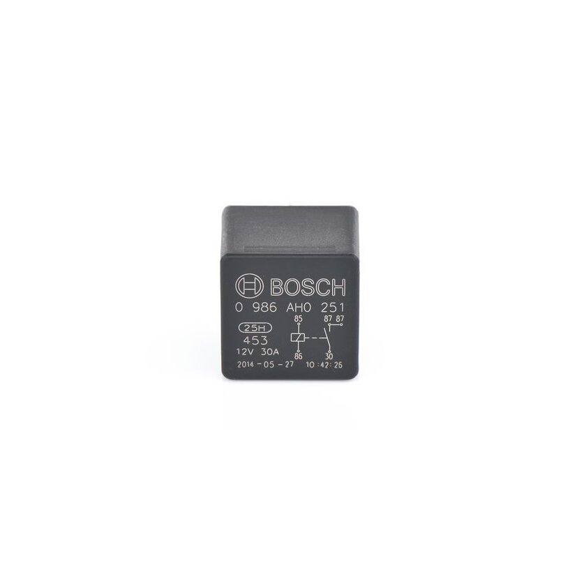 BOSCH Relais, Arbeitsstrom 0 986 AH0 251 - 0986AH0251 passend für 01243207