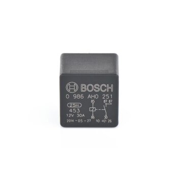 BOSCH Relais, Arbeitsstrom 0 986 AH0 251 - 0986AH0251...