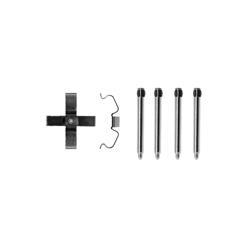 BOSCH Zubehörsatz, Scheibenbremsbelag 1 987 474 277 - 1987474277 passend für 1605007