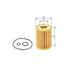 BOSCH Ölfilter F 026 407 068 - F026407068 passend für 15430-RSR-E01