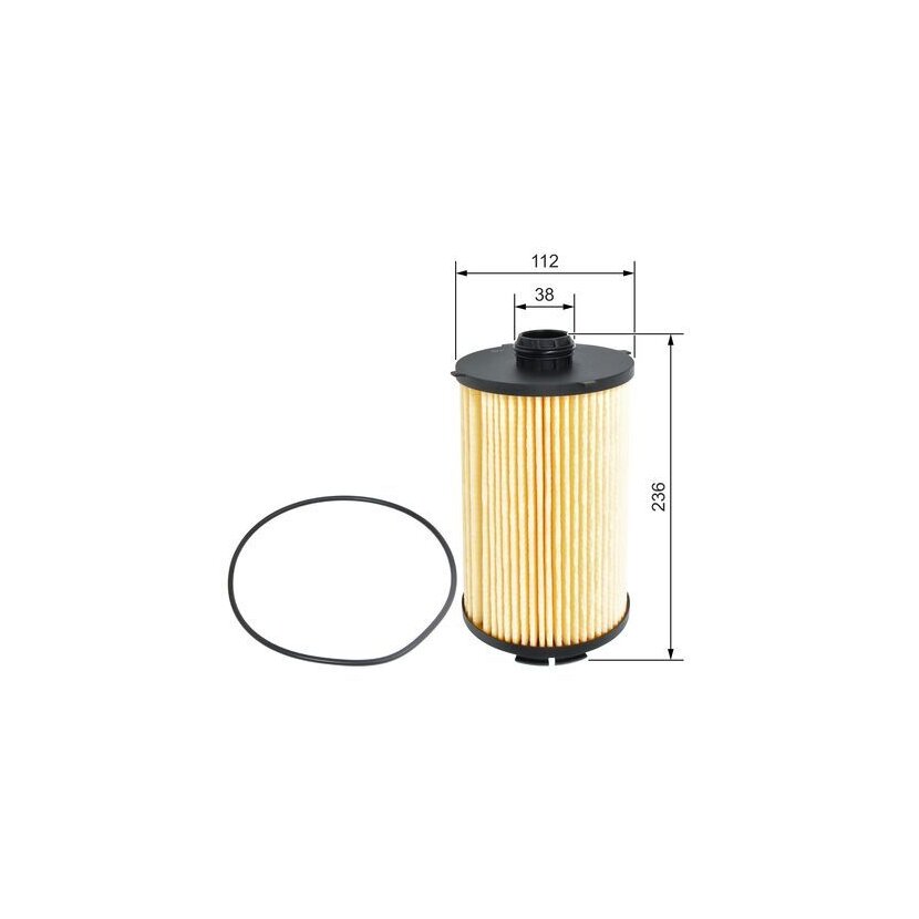 BOSCH Ölfilter F 026 407 217 - F026407217 passend für 500042744