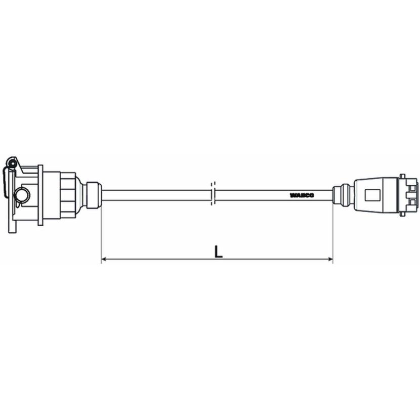 Wabco Kabel 4491720400 - 449 172 040 0