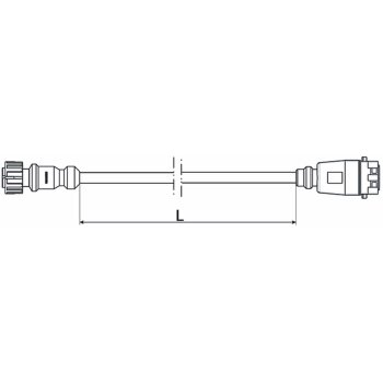 Wabco Kabel ABS 4493850300 - 449 385 030 0 passend...