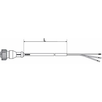 Wabco Kabel mit Gerätesteckdose 4494131000 - 449 413...