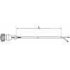 Wabco Kabel mit Ger&auml;testeckdose 4494151000 - 449 415...