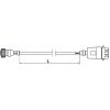 Wabco Kabel mit Ger&auml;testeckdose EBS 4494761800 - 449...