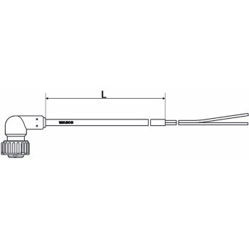 Wabco Kabel mit Gerätesteckdose 4495150040 - 449 515...