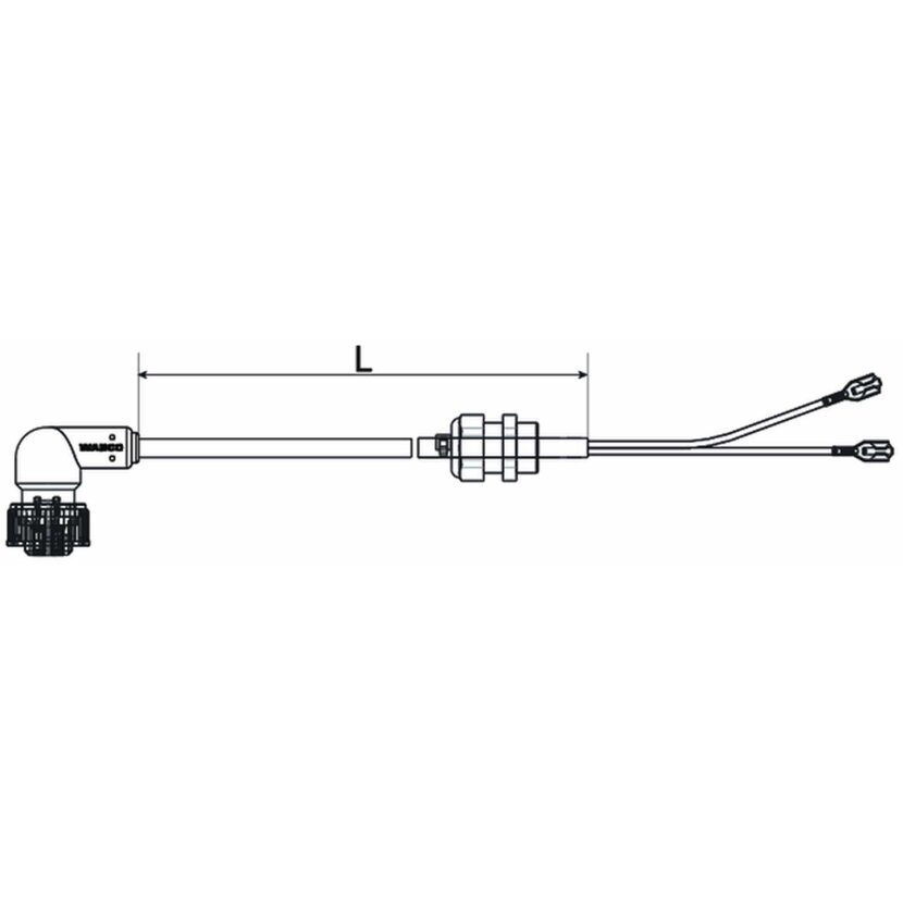 Wabco Kabel mit Gerätesteckdose 4495170600 - 449 517 060 0