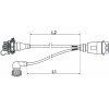Wabco Kabel mit Ger&auml;testeckdose ABS 4496162930 - 449...