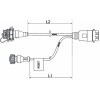 Wabco Kabel mit Ger&auml;testeckdose ABS 4496232530 - 449...