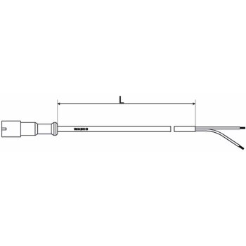 Wabco Kupplungsdose mit Kabel 4497140280 - 449 714 028 0...