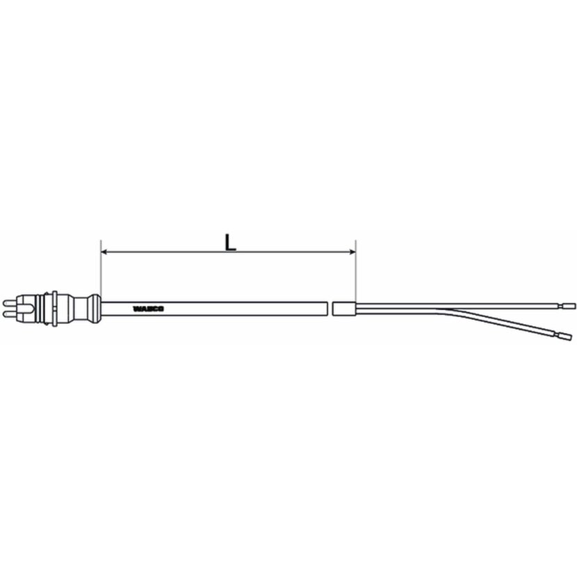 Wabco Kupplungsstecker mit Kabel 4497211200 - 449 721 120 0