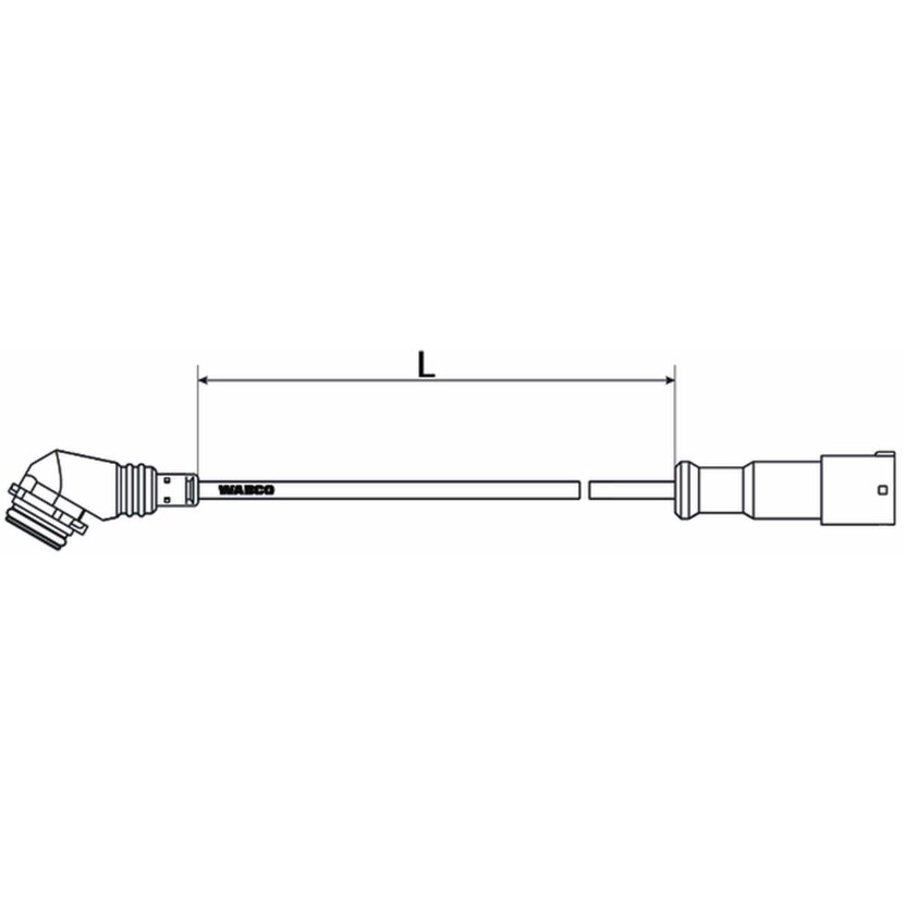 Wabco Sensorkabel mit Kupplungsdose 4497250150 - 449 725 015 0 passend für 41438995