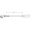 Wabco Sensorkabel mit Kupplungsdose 4497250150 - 449 725...
