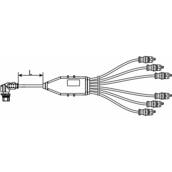 Wabco Kabel mit Gerätesteckdose 4498160300 - 449 816 030 0, 253,49 €