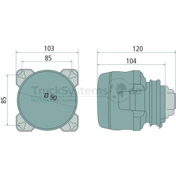 HELLA Scheinwerfereinsatz rechts links 1BL 008 193-001 -...