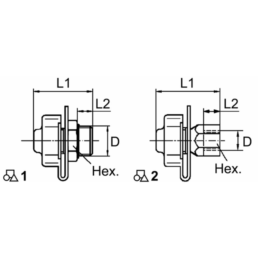 Wabco Prüfanschluss 4637031170 - 463 703 117 0 passend für 4425005200