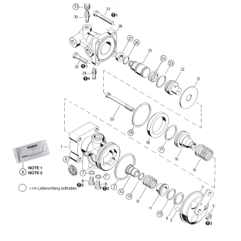 Wabco Reparatursatz 4700150082 - 470 015 008 2