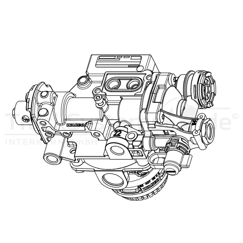 Wabco Automatischer Bremskraftregler 4757200050 - 475 720 005 0 passend für 1526266