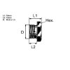 Wabco Verschlussschraube 8930100704 - 893 010 070 4