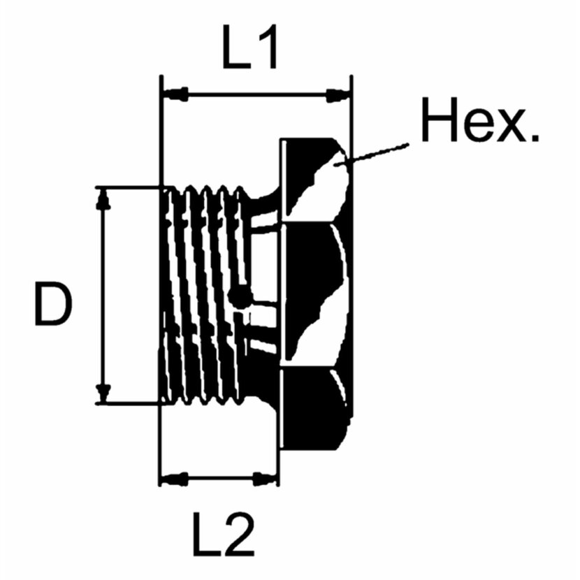 Wabco Verschlussschraube 8930101004 - 893 010 100 4 passend für 3258010