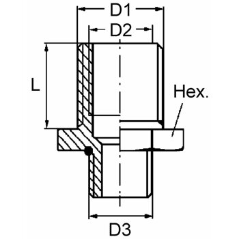 Wabco Verschraubung 8931040612 - 893 104 061 2 passend...