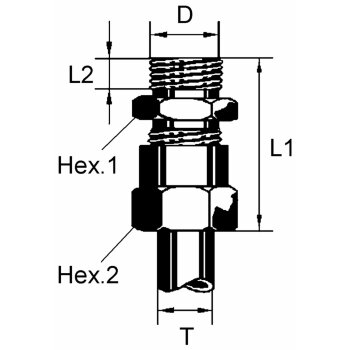Wabco Gerade Einschraubverschraubung 8938002240 - 893 800...
