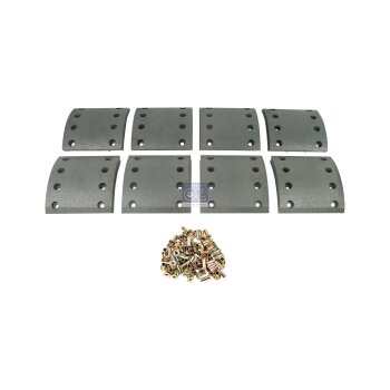 DT Bremsbelagsatz, Trommelbremse 10.13007 - 1013007...