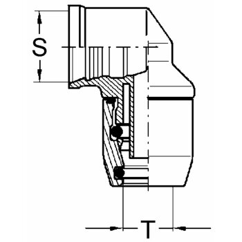 Wabco Winkel-Einschraubverschraubung 8938311820 - 893 831...